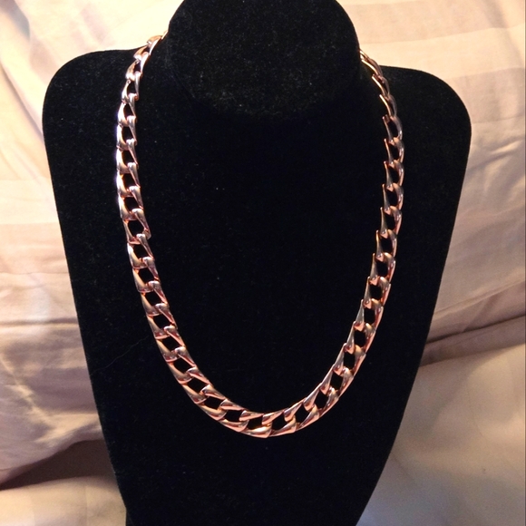 By Alexa Rae NWT The Matrix Necklace in Rose Gold - Picture 1 of 11